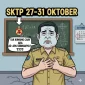 Guru ASN dalam ilustrasi ini menggambarkan kondisi ribuan guru yang tengah