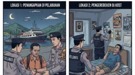 Polres Lembata Tangkap Dua Pelaku Narkoba di Lokasi Berbeda, Awal 2024 Diwarnai Penegakan Hukum Tegas