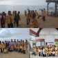 Mahasiswa BKK, Sosiologi Agama, dan Misiologi berkolaborasi dalam kegiatan PKM di Gereja GMIT Nazaret Oesapa Timur, Kota Kupang (Minggu, 7 Desember 2025), mengusung tema *“Ekoteologi Aksi: Bersih Pantai sebagai Aksi Iman untuk Bumi Lestari.