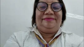 Wakasek Urusan Kesiswaan di SMA Negeri 1 Larantuka (salah satu peserta Tes BCKS di Kabupaten Sikka Asal Flores Timur) Maria Elizabet Ana Ines Belang,S.Pd