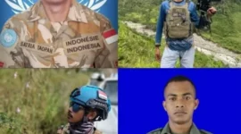Almarhum Praka Satria Tino Taopan, prajurit TNI AD yang dikenal ramah dan berdedikasi tinggi, gugur saat menjalankan tugas negara di Papua Pegunungan, meninggalkan duka mendalam bagi keluarga di Kupang, NTT. (Foto: Dok. Keluarga)