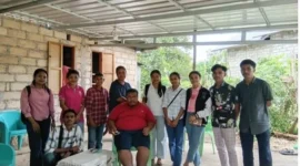 Kebersamaan peserta dalam kegiatan penyuluhan “Literasi Digital Aman bagi Anak Berkebutuhan Khusus (ABK)” pada sesi pertama, Kamis (12/3).