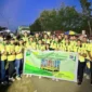 FOTO BERSAMA – Ketua beserta pengurus dan anggota Pemuda Katolik Komcab Rote Ndao berfoto bersama usai mengikuti pawai Paskah 2026, Kamis (9/4/2026).