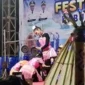 Keterangan foto: Peserta tarian literasi dari SMA Negeri 1 Lobalain saat tampil pada Festival Literasi Rote Ndao, Jumat, 24 April 2026. Foto: Dok. Metrotimornews.id