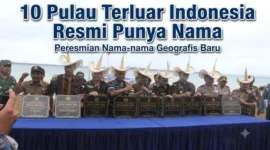 Pemberian nama pulau terluar Indonesia yang tersebar di wilayah NTT dan Manggarai. Nama-nama pulau baru itu dibubuhkan dalam sebuah prasasti dengan ditandatangani masing-masing Forum Komunikasi Pimpinan Daerah NTT - foto: Isak Doris Faot/Koranjuri.com