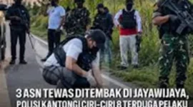 foto ilustrasi,Polisi Buru 8 Terduga Pelaku Penembakan 3 ASN di Jayawijaya